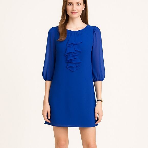 Tibi Melissa Mini Shift Dress Silk - Picture 1 of 9